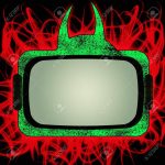 9194192-green-grungy-devil-tv-set-against-black-background-with-red-fire-flames